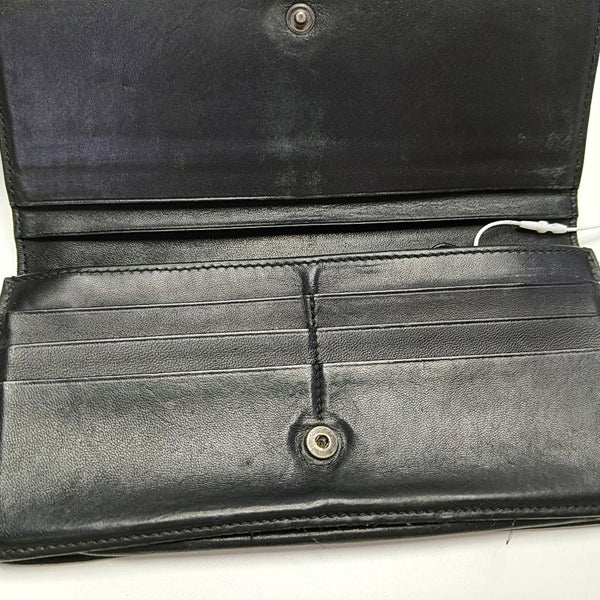 Calfskin Wallet Black