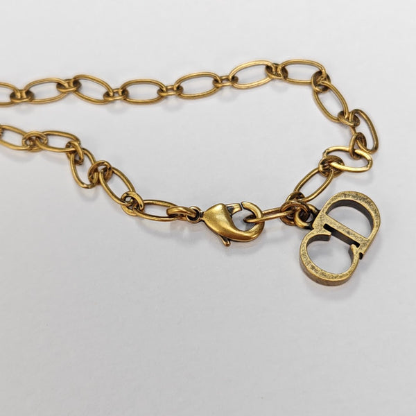 Perles De Désir Metal Gold Necklace