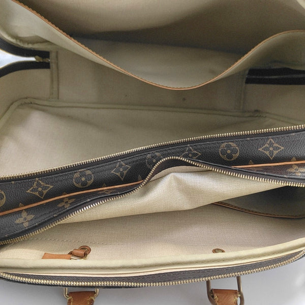 ALIZÉ Monogram Coated Canvas Brown