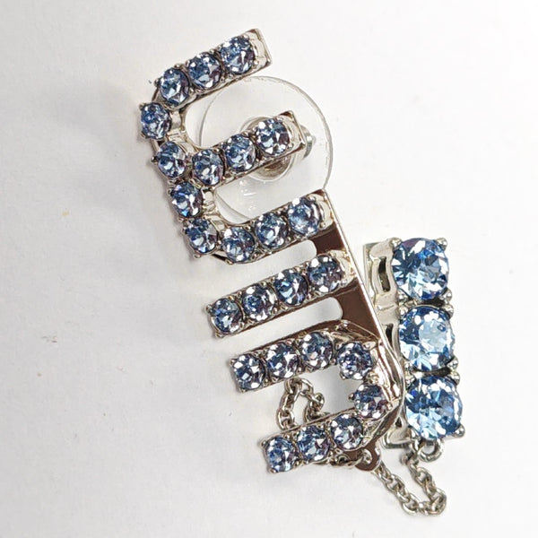 Metal Silver Earrings