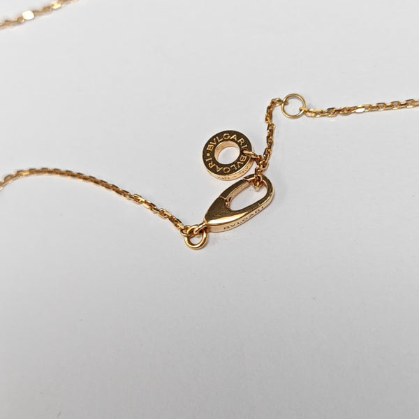 DIVAS' DREAM 18k Rose Gold Blue Necklace