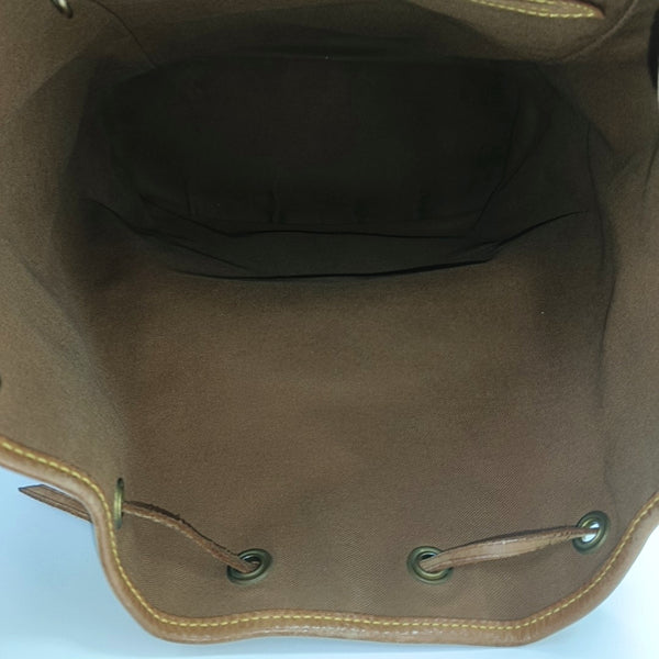 MONTSOURIS GM Monogram Coated Canvas Brown