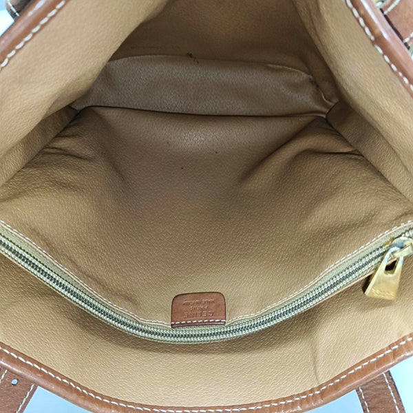 MACADAM TOTE Coated Canvas Brown
