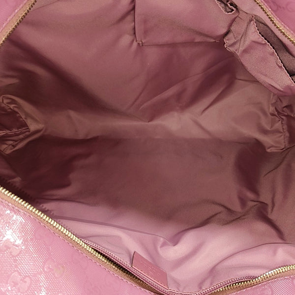 GG Imprime Monogram Coated Canvas Pink