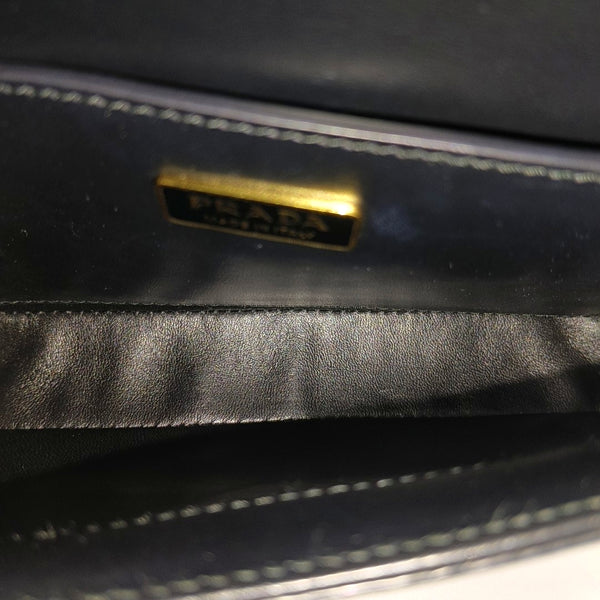 Calfskin Shoulder Bag Black