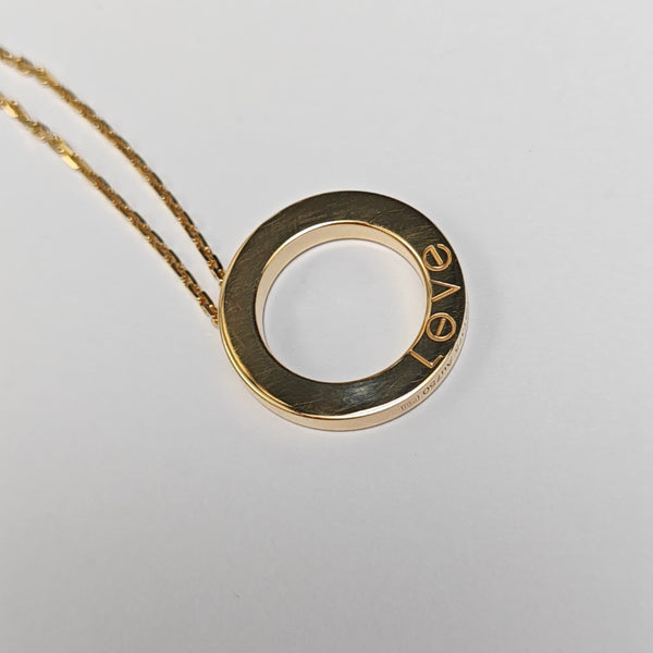 LOVE 18k Gold Necklace