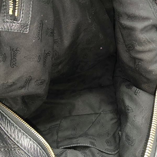 Calfskin Shoulder Bag Black