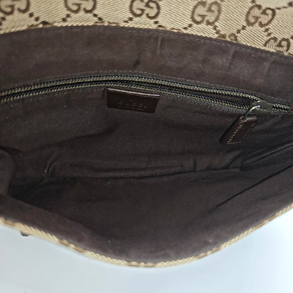 Monogram Calfskin Belt Bag Brown