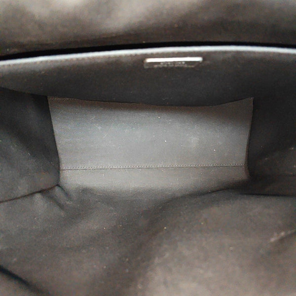 Hit The Road Oblique Calfskin Black