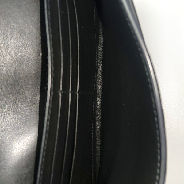 Saddle Mini Patent Leather Black