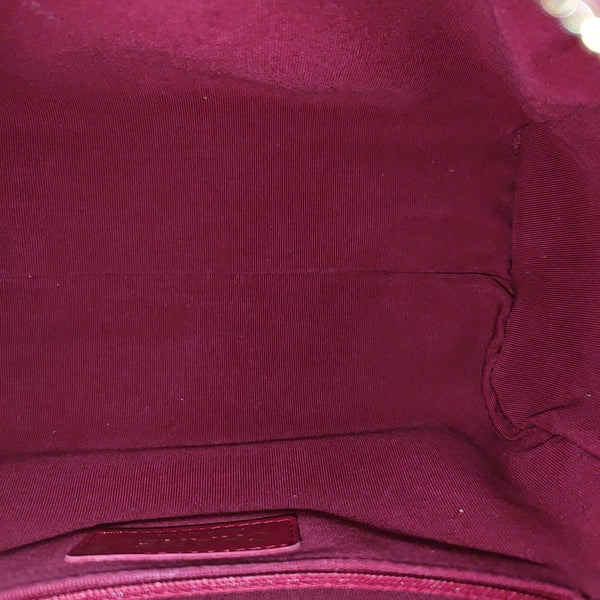 Quilted Wool Small Red