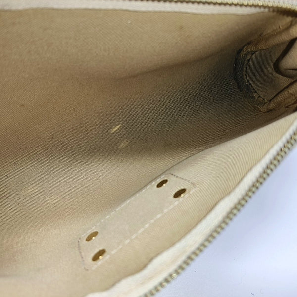 EVA Damier Azur Coated Canvas White