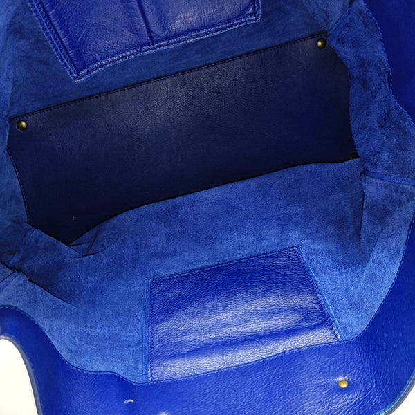 Papier Calfskin Blue
