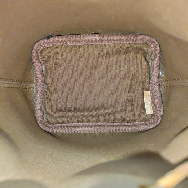 NÉONOÉ Nano Monogram Coated Canvas Brown
