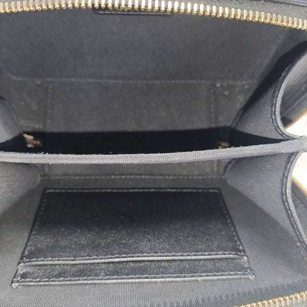Quilted Calfskin Shoulder Bag Black