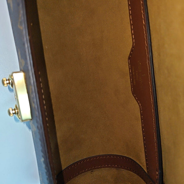 PAPILLON 19 Monogram Coated Canvas Brown
