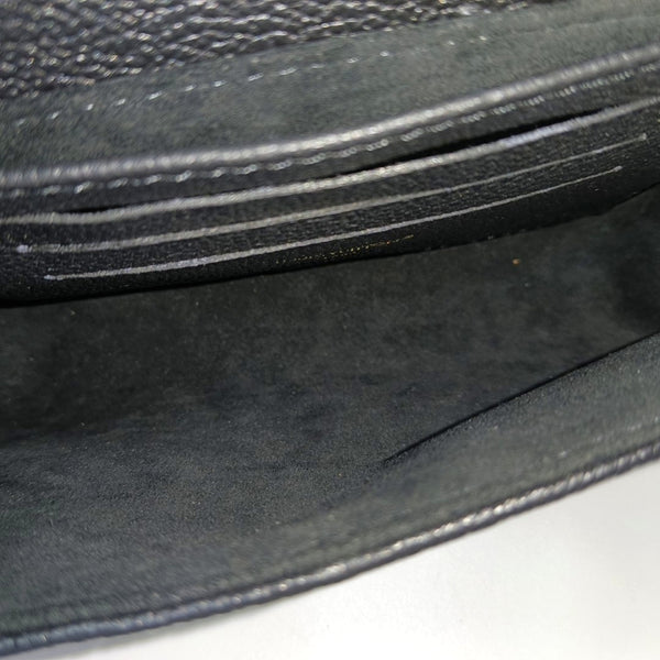NANO MADELEINE Nano Monogram Calfskin Black