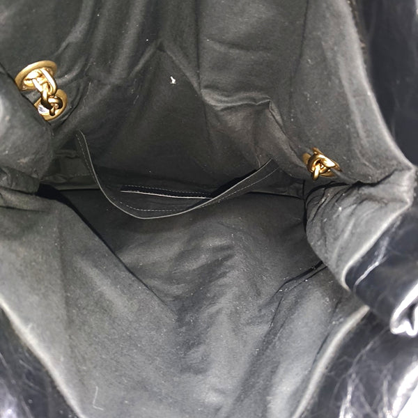 Monaco Medium Calfskin Black