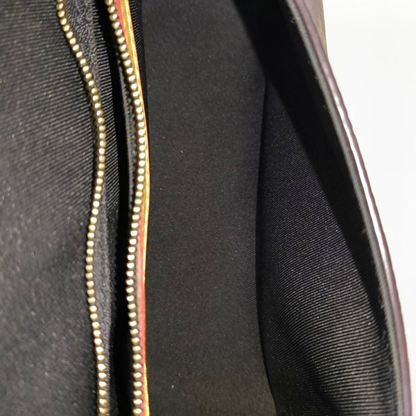 DIANE Monogram Coated Canvas Brown
