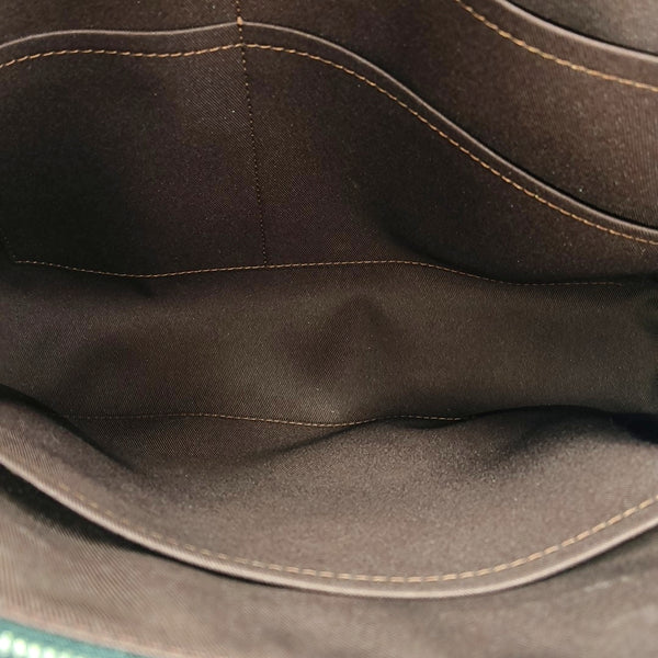 PORTE-DOCUMENTS Monogram Coated Canvas Brown