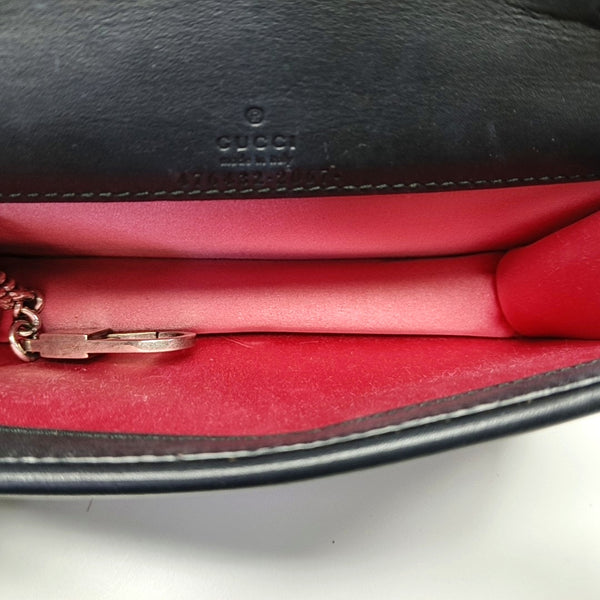 Dionysus Super Mini Velvet Black
