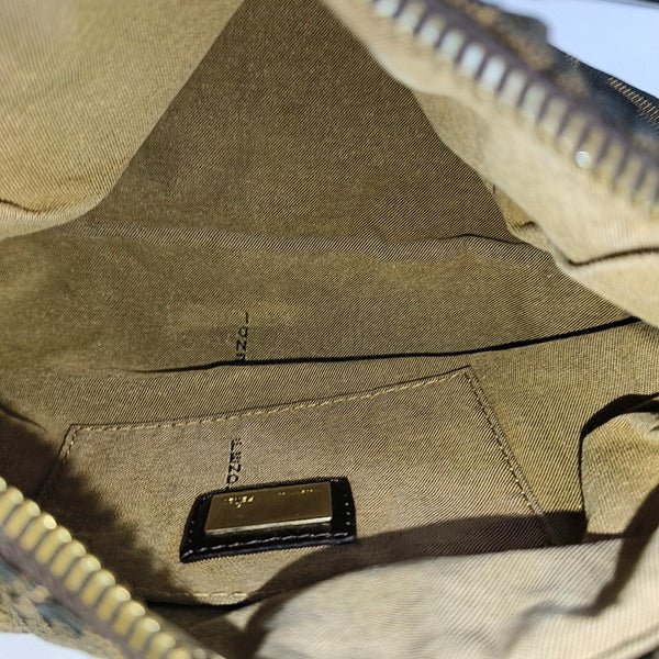 Vintage Canvas Bag Fabric Brown