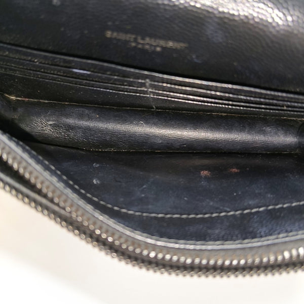 MONOGRAM WOC Chevron Calfskin Black