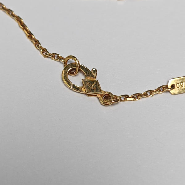 Vintage Alhambra 18k Gold Necklace