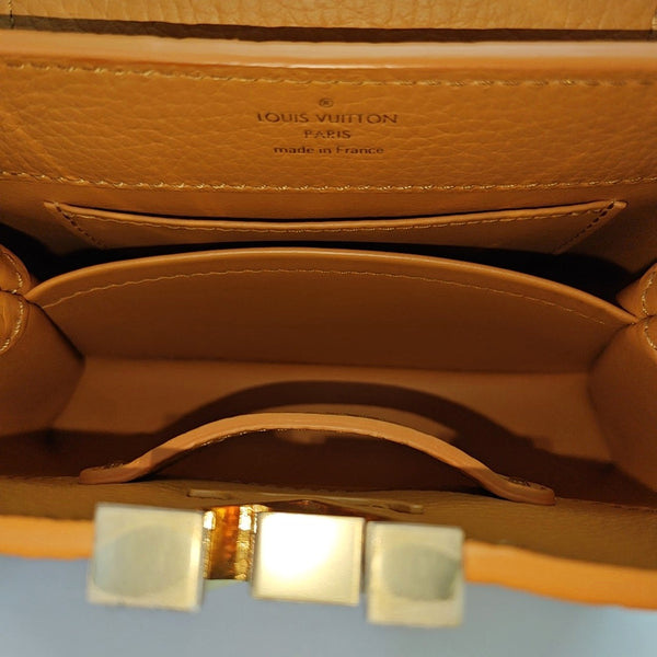 CAPUCINES Mini Calfskin Orange