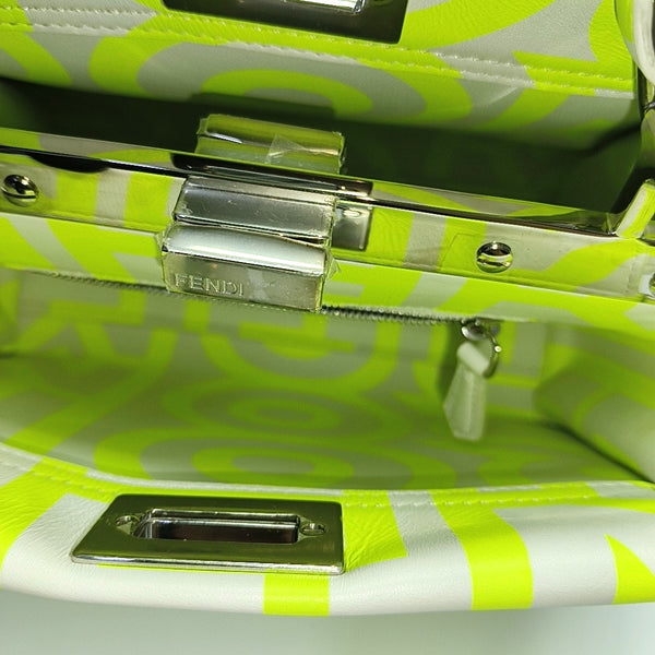 Authenticated pre-owned Peekaboo Mini Calfskin White - Shoulder Bag at Looply