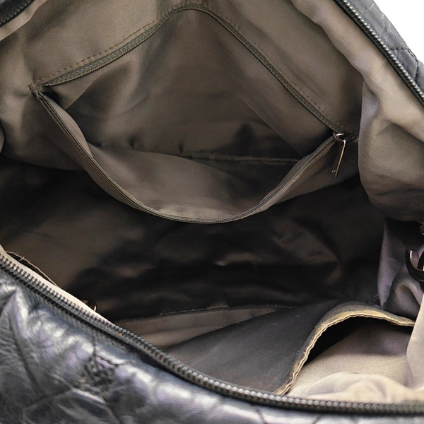 Quilted Lambskin Black