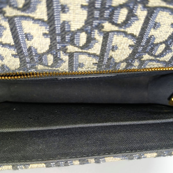 30 Montaigne Oblique Canvas Blue