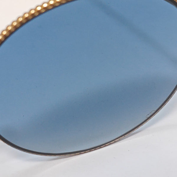 Metal Sunglasses Blue