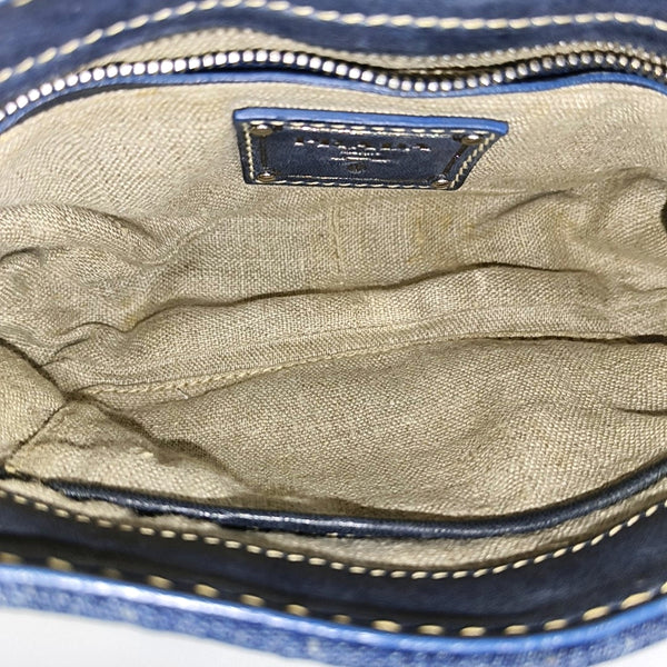 Denim Shoulder Bag Blue