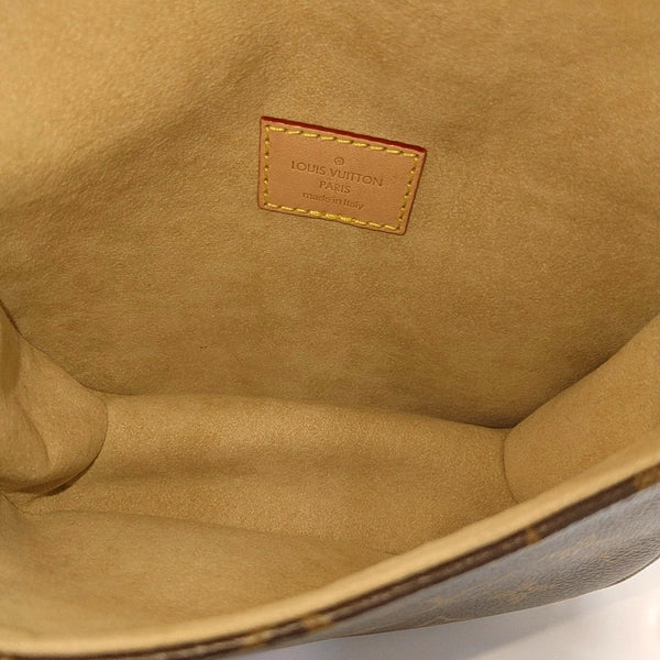 SAUMUR BB Monogram Coated Canvas Brown