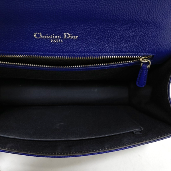 Diorama Medium Calfskin Blue