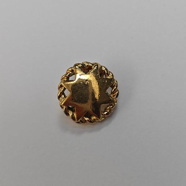 Metal Gold Clip On Earrings