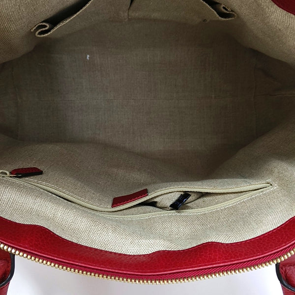Microguccissima Calfskin Red
