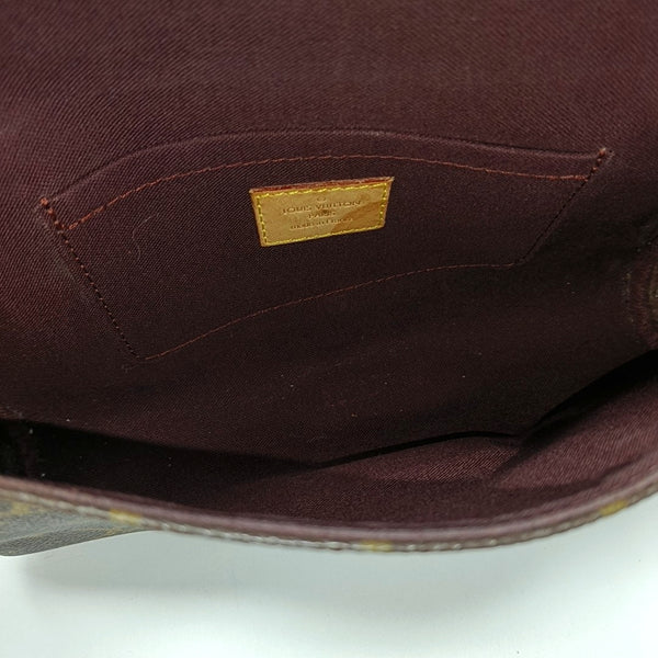 FAVORITE PM Coated Canvas Brown