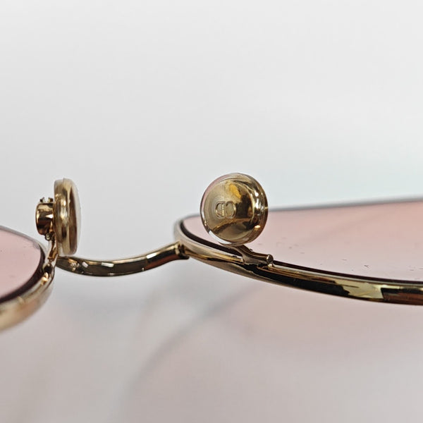 Metal Sunglasses Red