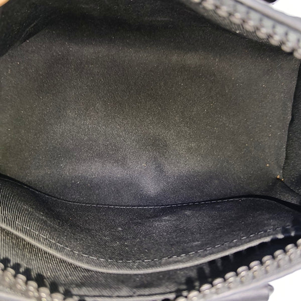 KEEPALL 25 Monogram Calfskin Black
