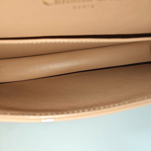 Lady Dior Small Cannage Patent Leather Pink
