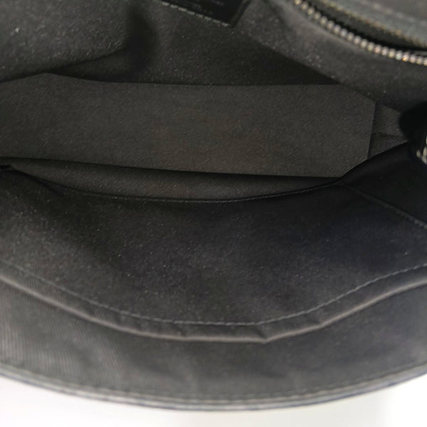 VOYAGER PM Monogram Coated Canvas Black