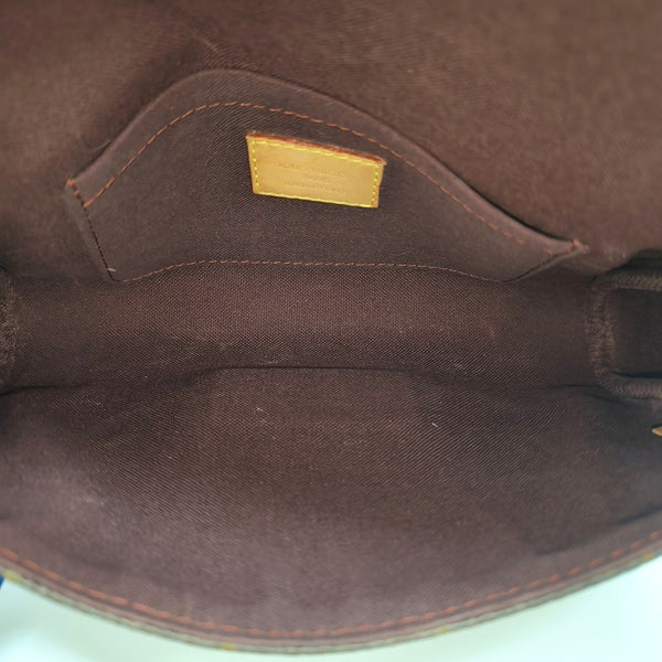 FAVORITE PM Monogram Coated Canvas Brown