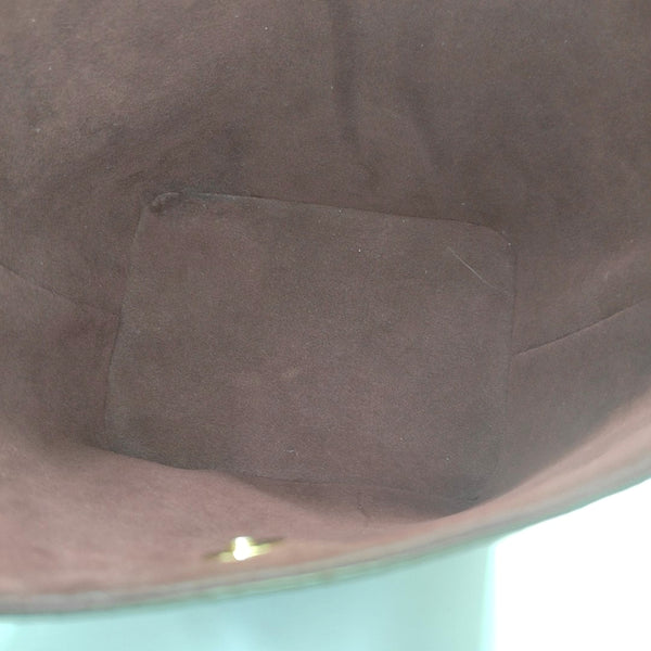 ALL IN BB Monogram Coated Canvas Brown