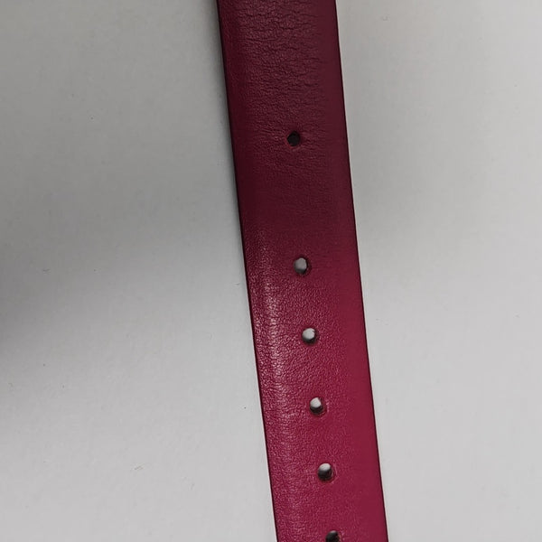 Leather Belt Purple