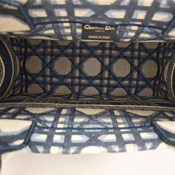 Book Tote Medium Canvas Blue