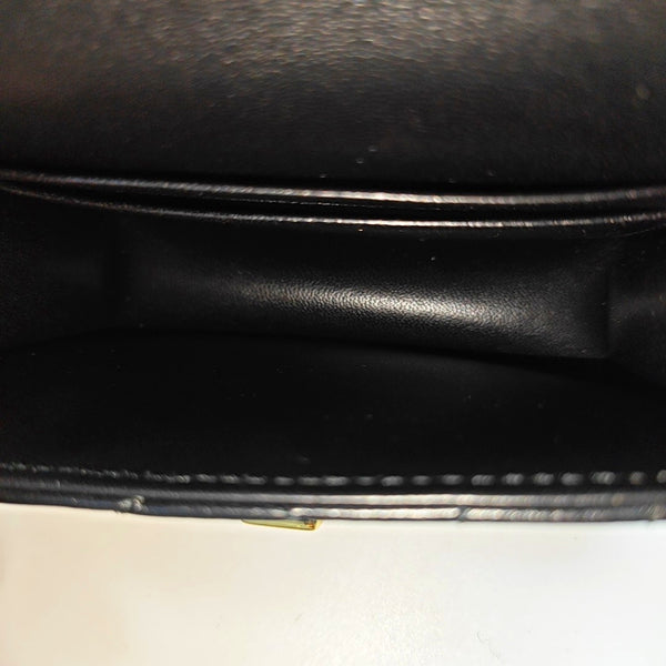 Miss Caro Quilted Lambskin Black