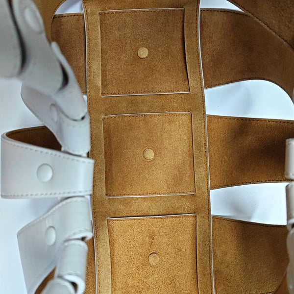 The Shell Calfskin White