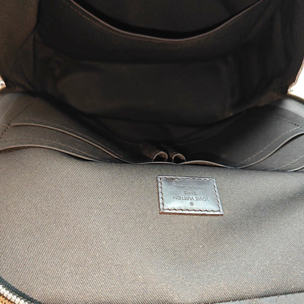 JAKE Damier Ebene Coated Canvas Brown